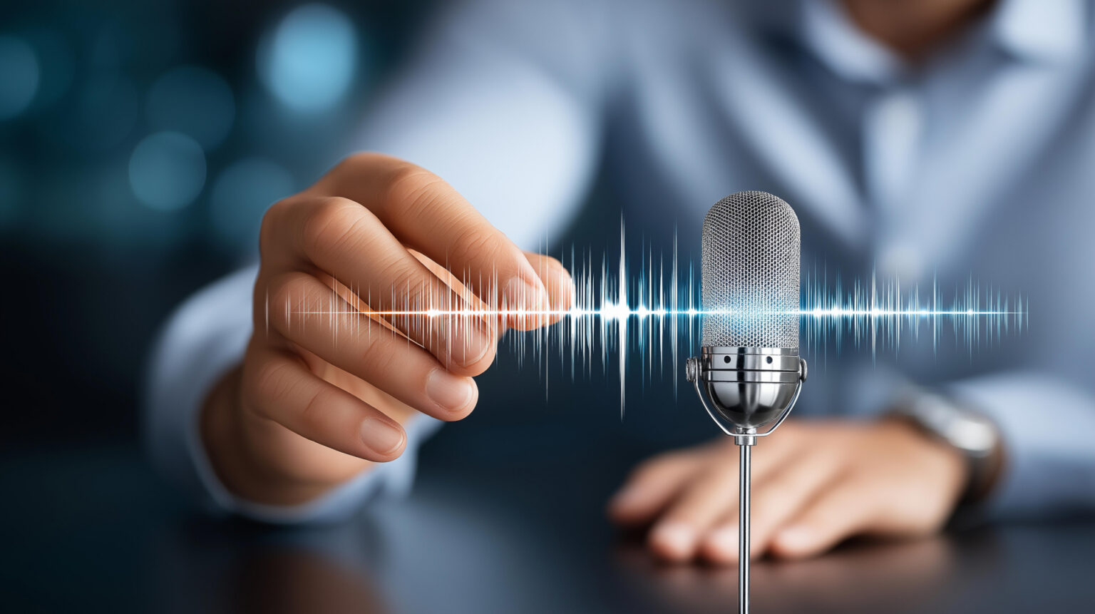 First Draft Speech Recognition microphone